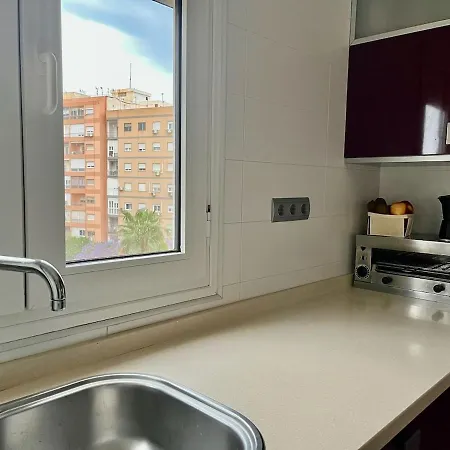 110m - Vistas Rambla - Ac - Wifi - Parking - Centro * Αλμερία